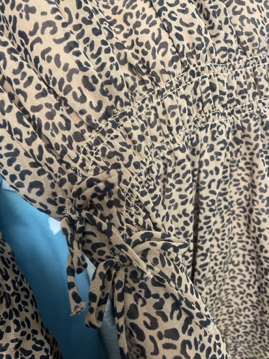 H&M Vestiti & Gonne: Luftiges H&M Kleid, Gr. 152, Leopard Print, Neu – Nuovo (secondo la descrizione) da Obergerlafingen venduto da cabo4 6