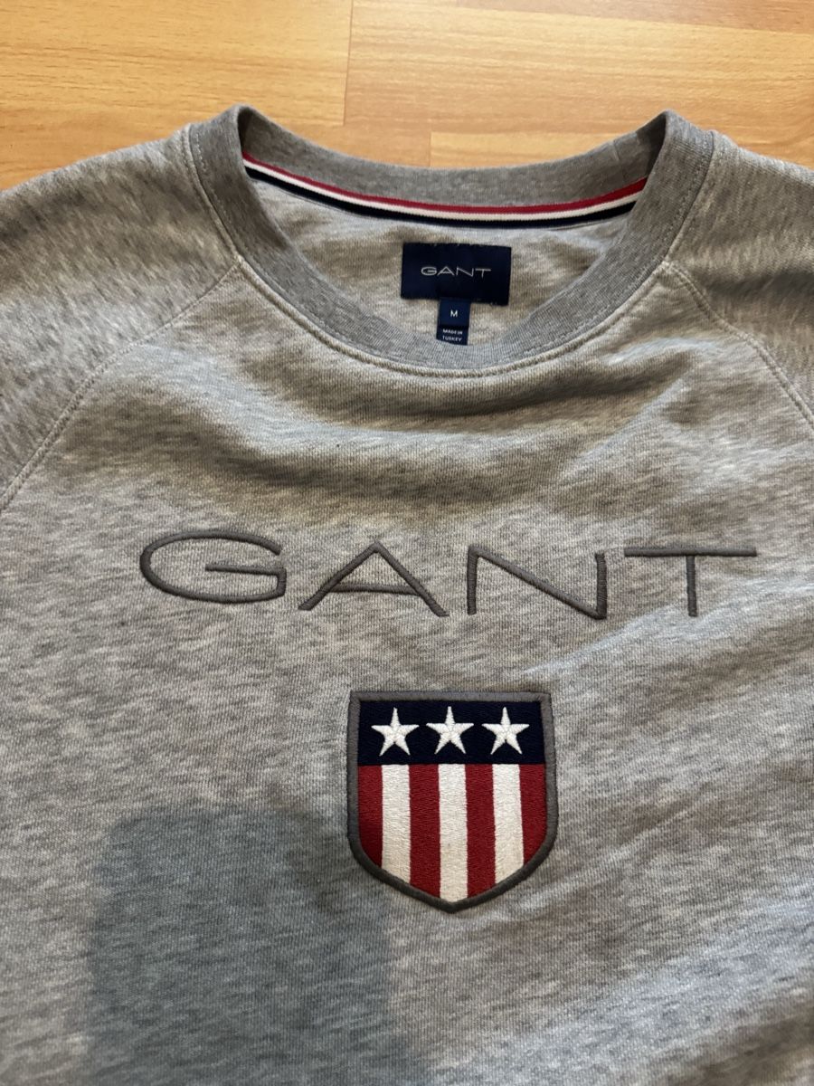 Gant Maglioni & Felpe: Gant Herren Pullover grau Grösse M neuwertig – Nuovo (secondo la descrizione) da Glis venduto da sportivo88 1