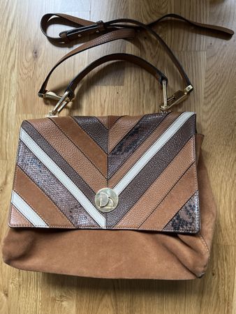 Coccinelli Handtasche Wildleder