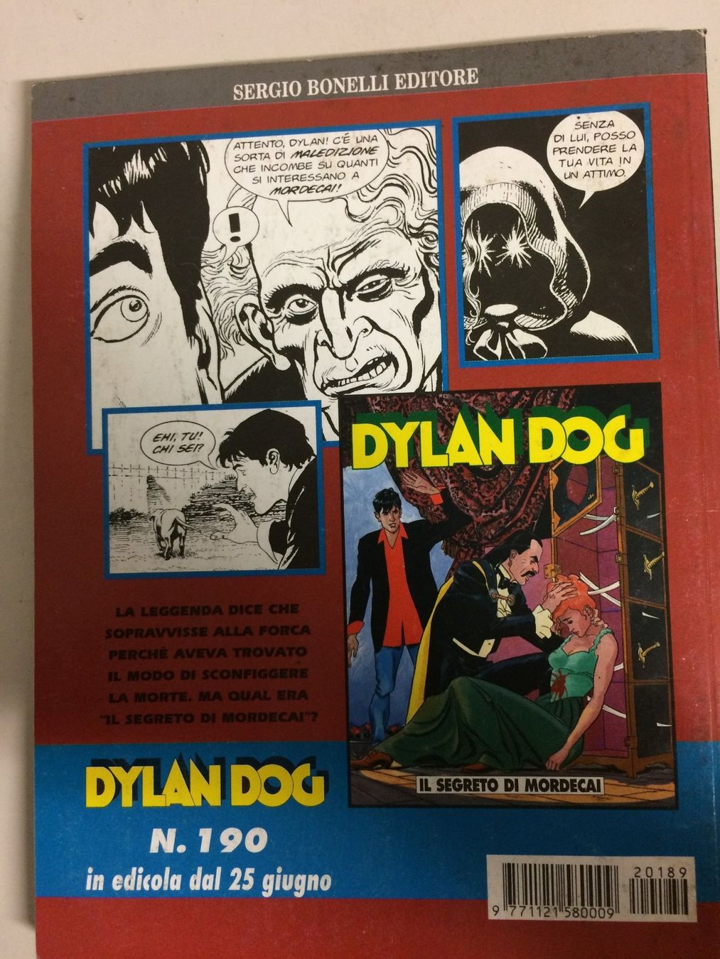 Fumetti: DYLAN DOG  # 189 IL PREZZO DELLA MORTE Sergio Bonelli‪ 2002 – Usato da Vezia venduto da Aquarius_Age 1