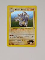 🪨 Pokémon Gym Heroes – Brock’s Rhydon Holo – English – WotC