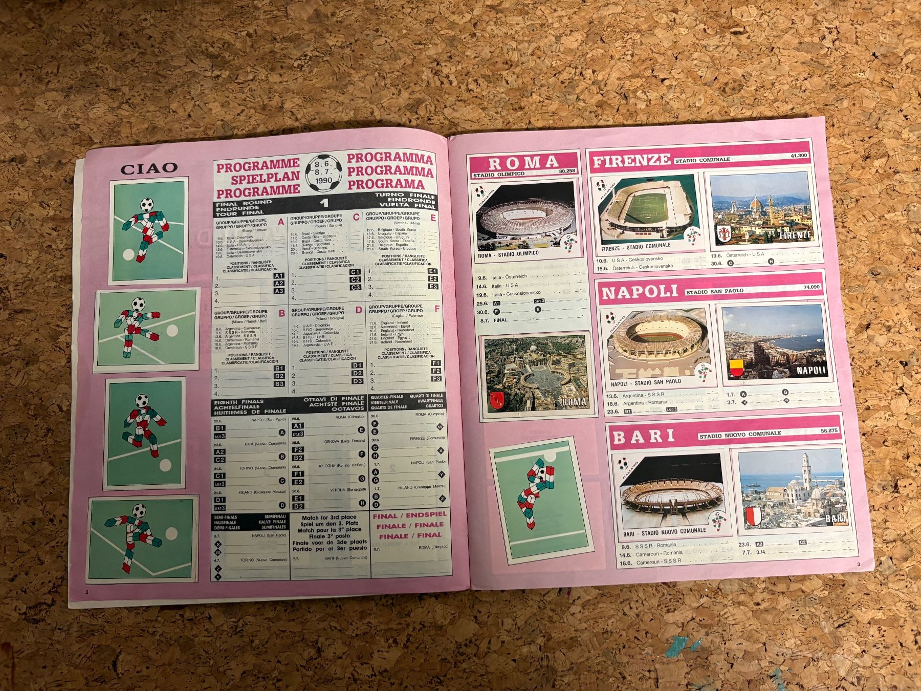 Panini Album: Panini Album Italia 1990 – Usato da Rudolfstetten venduto da Clodo1975 2