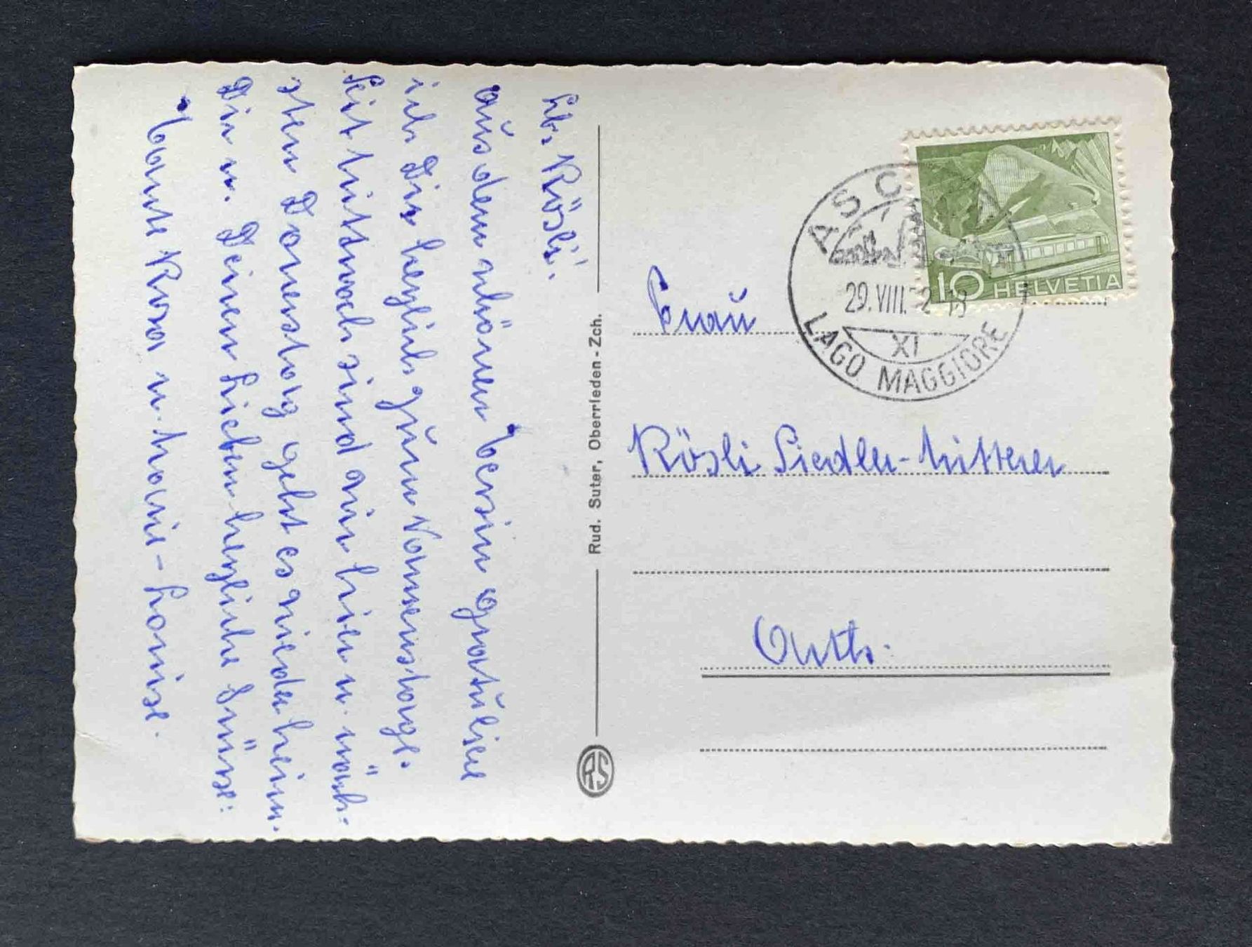 Cartoline postali: AK Ascona – Usato da Goldau venduto da artelier1 1