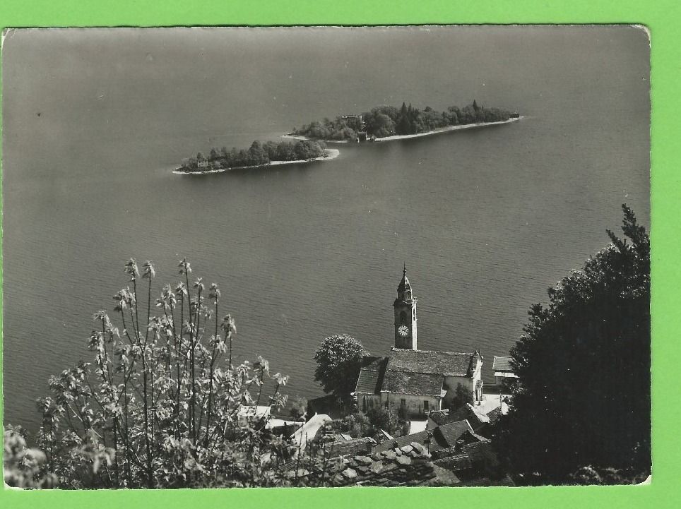 Ansichtskarten: Ronco, Lago Maggiore e Isole – Gebraucht aus Zürich von t24_de