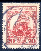 POLEN 1925 DREIMASTER GESTEMPELT - ERHALT SIEHE SCAN - O94B