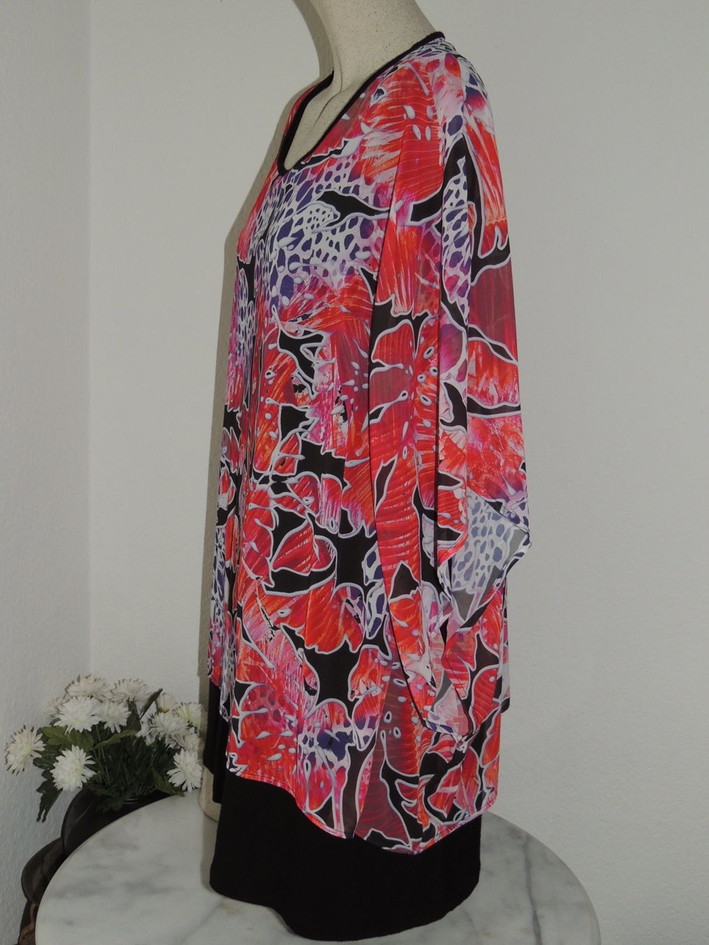 Tuniche: SCHÖNE TUNIKA "HEINE" LAYER LOOK VISCOSE SOMMER NEU 48 – Nuovo (secondo la descrizione) da Au ZH venduto da FashionConsultant 7