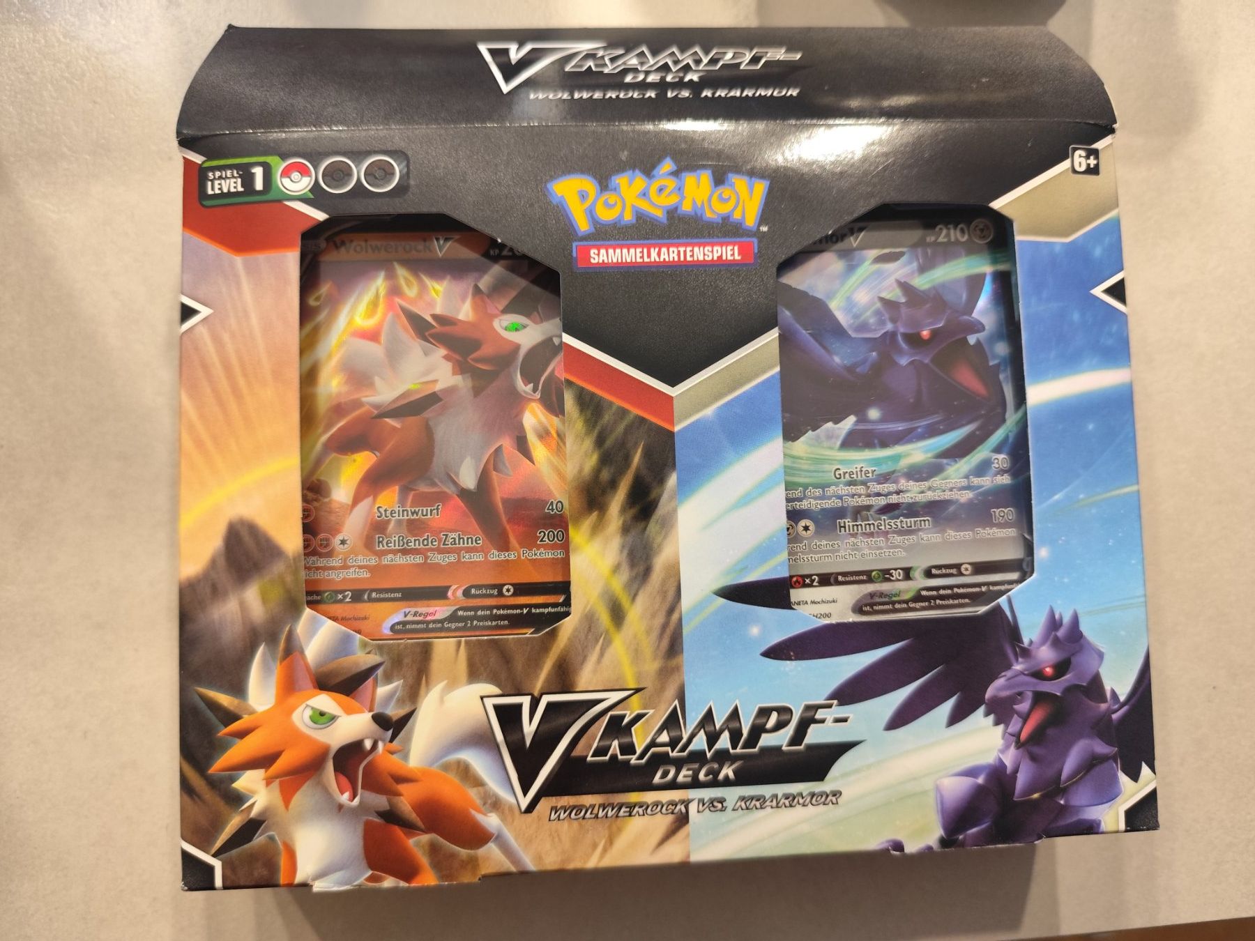 Pokémon Sammelbilder & Trading cards: Pokemon V Kampf Deck Wolwerock vs. Kramor Nuovo! – Neu und originalverpackt aus S. Carlo GR von pos_fmm8