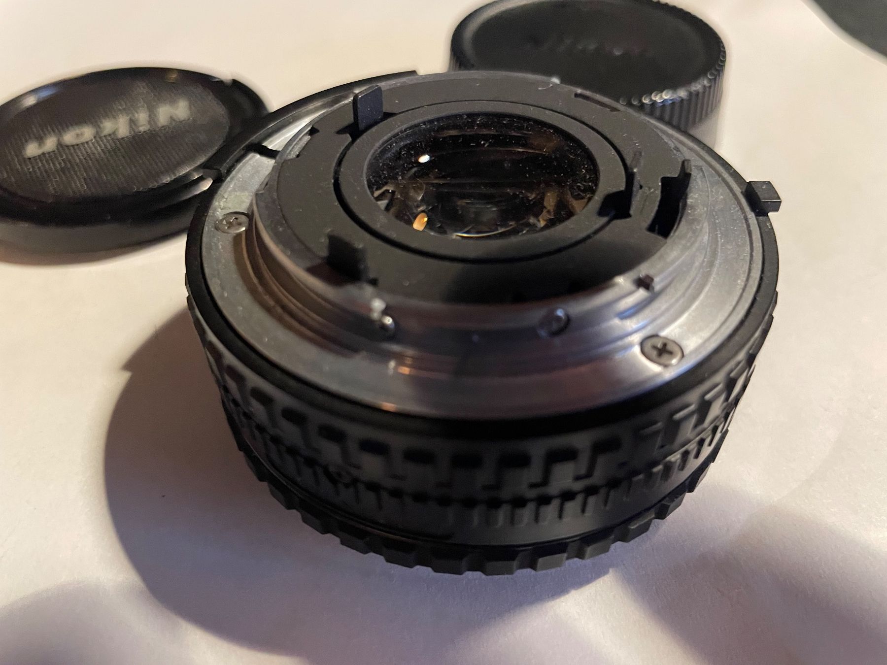 Nikon Obiettivi: Nikon E 50mm f1.8 pancake objektiv – Usato da Embrach venduto da xenovolcano 2