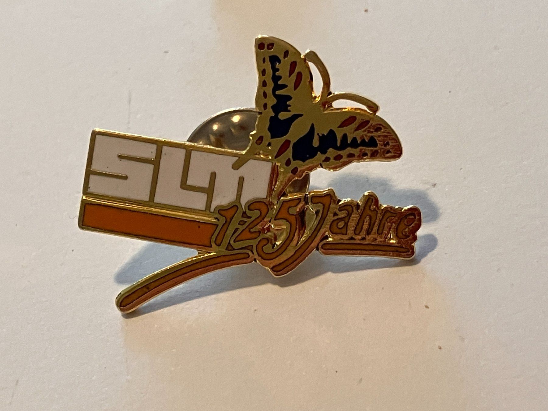 Placchette & Badge: 1 Pin SLM 125 Jahre – Usato da Basel venduto da djwwpp