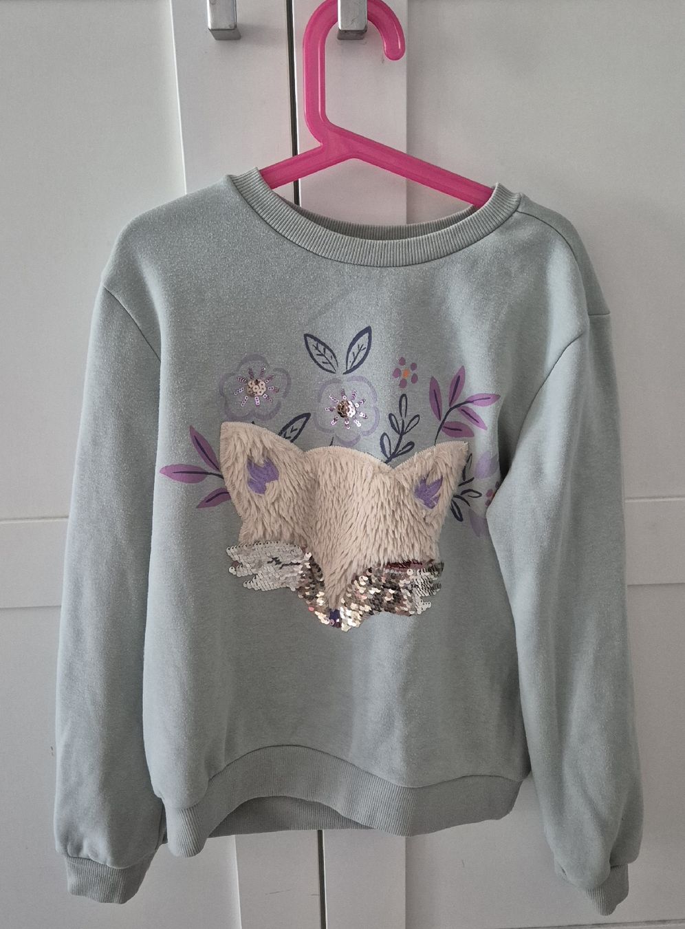 Pullover & Sweatshirts: schöner Kuschelpulli mit Fuchs 146/152 – Gebraucht aus Zofingen von Shile