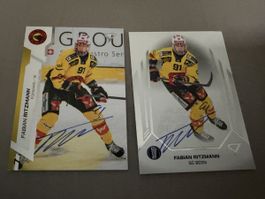 Ritzmann SCB Hockey Card signiert 