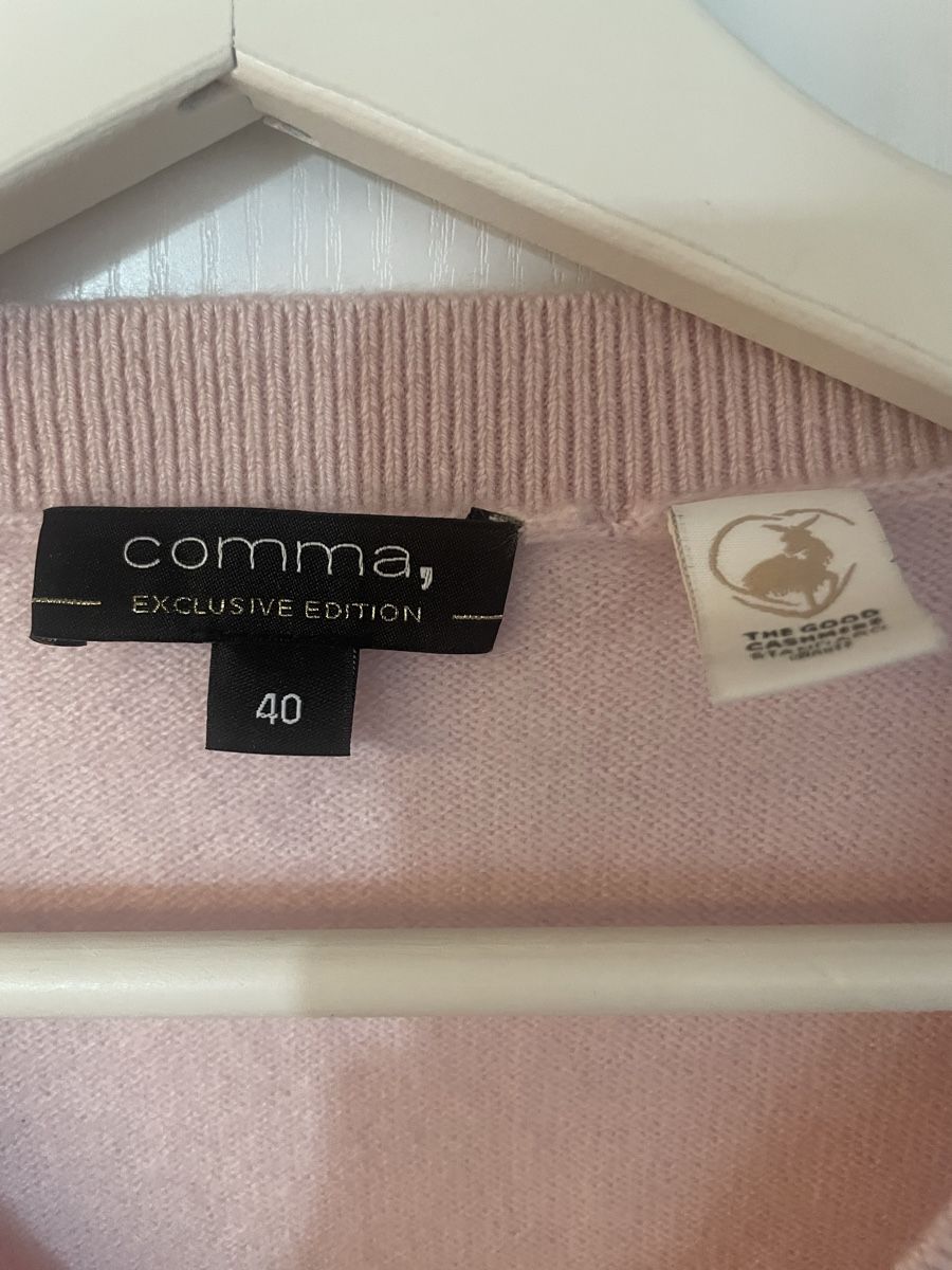 Comma Maglioni & Felpe: Kaschmirpullover Comma rosa Grösse 40 guter Zustand – Usato da Steinhausen venduto da Marmottarosa 1