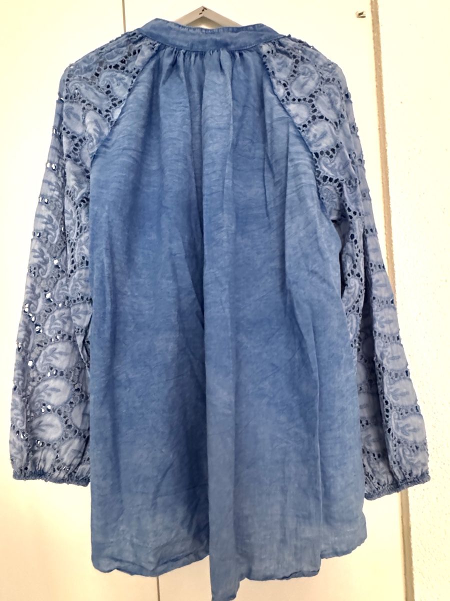 Camicette: Sommerbluse, blau, Gr. XL (44) – Usato da Bern venduto da Arecibo07 3