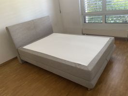 Boxspring Bett 140 x 200 cm Occasion 