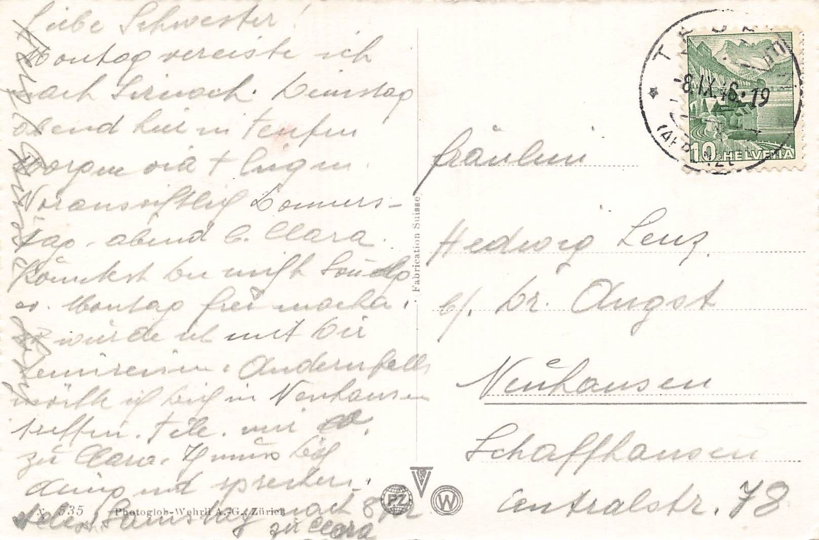 Cartes postales: Luftkurort teufen – D'occasion à Biasca par Blenio71 1