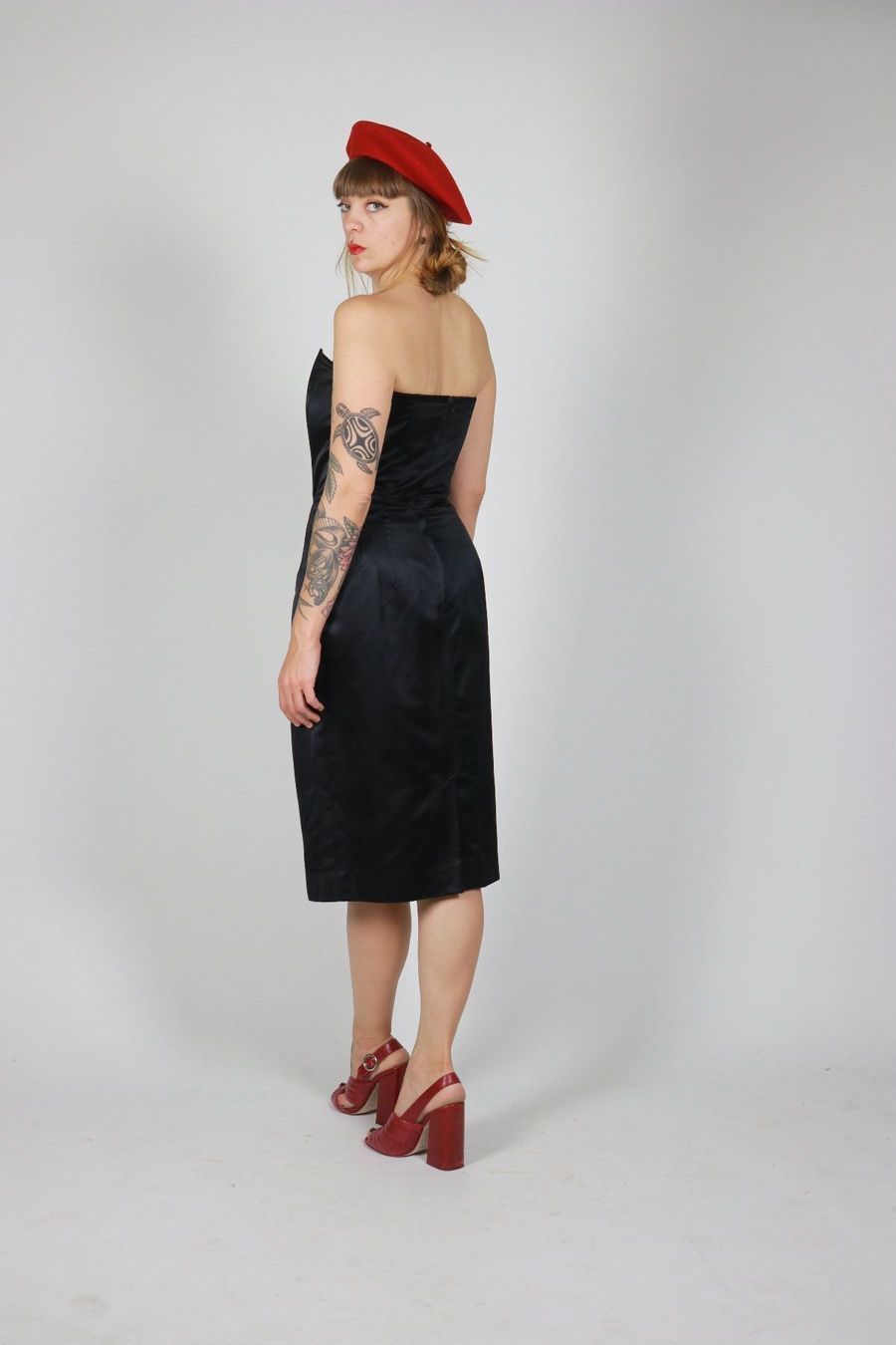 Jil Sander Vestiti: 1990er JIL SANDER Seiden Kleid - Gr.S/M – Usato da Hombrechtikon venduto da BAZ-Vintage 3