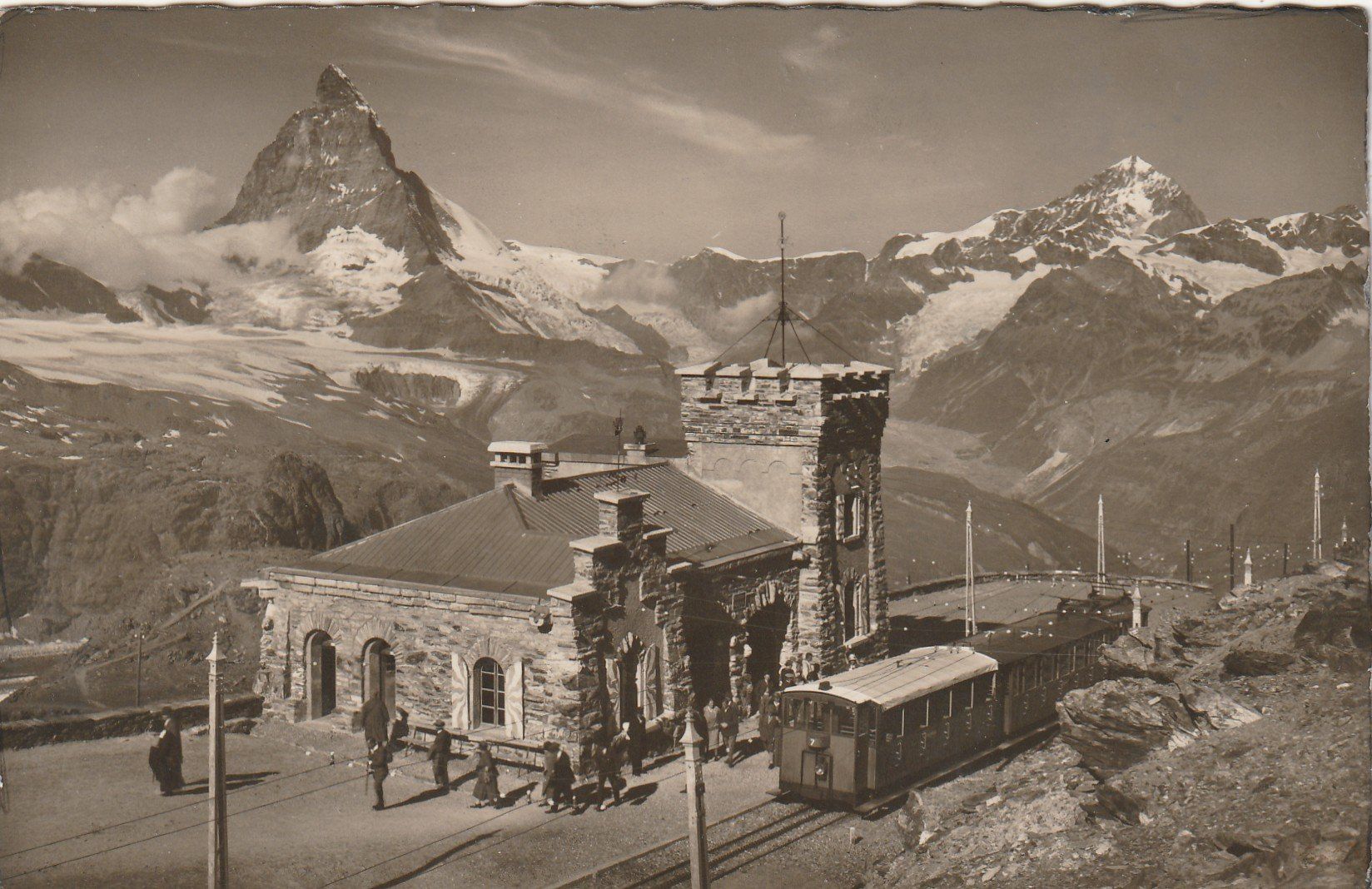 Cartoline postali: Zermatt Station Gornergrat – Usato da Rorschacherberg venduto da fratovi2