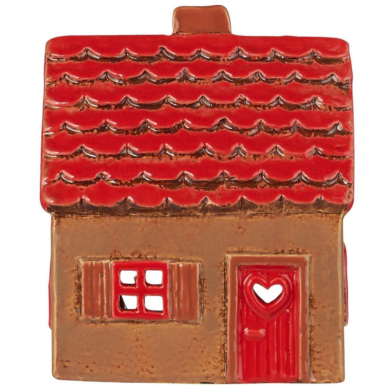 IB Laursen Tutte le decorazioni: Teelicht Haus "STILLENAT", rotes Dach – Nuovo e nell'imballaggio originale da Villmergen venduto da schnuu73 1