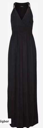 Maxikleid Lascana schwarz, neu, Grösse 40
