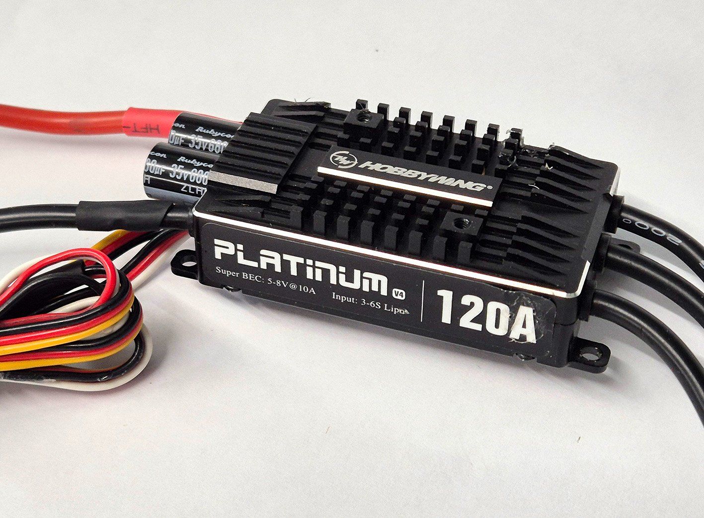 Hobbywing Modellismo RC: Hobbywing Regler Platinum 120A V4 – Usato da Saas-Grund venduto da pingu913