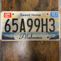 🇺🇸 U.S. Autoschild - Alabama 65A99H3 - ORIGINAL