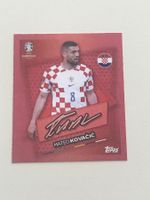 Topps EM 2024 Mateo Kovacic mit Signature, Autogramm