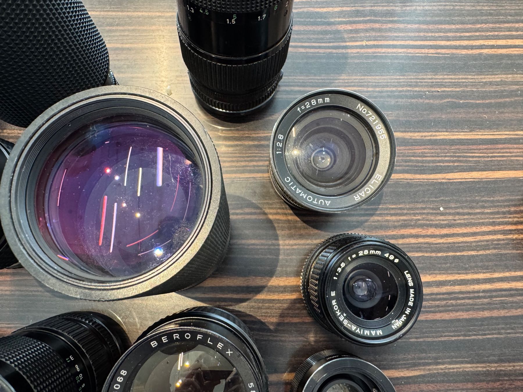 Obiettivi: Lot diverse Kamera Objektive – Difettoso da Zürich venduto da KochphotoAG 2