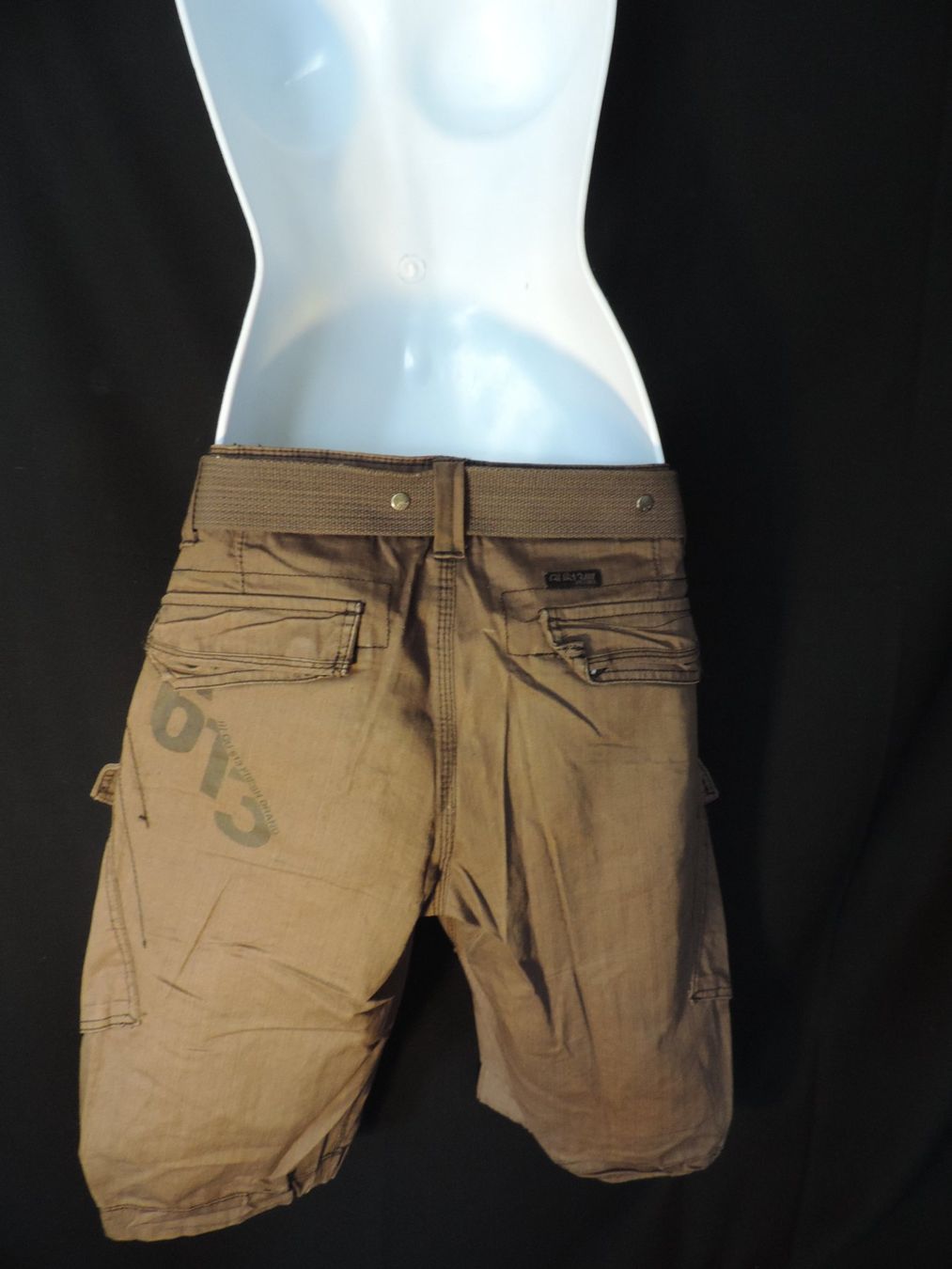 Pantaloni: short cargo droit brun – Usato da Genève venduto da Axelle333 7