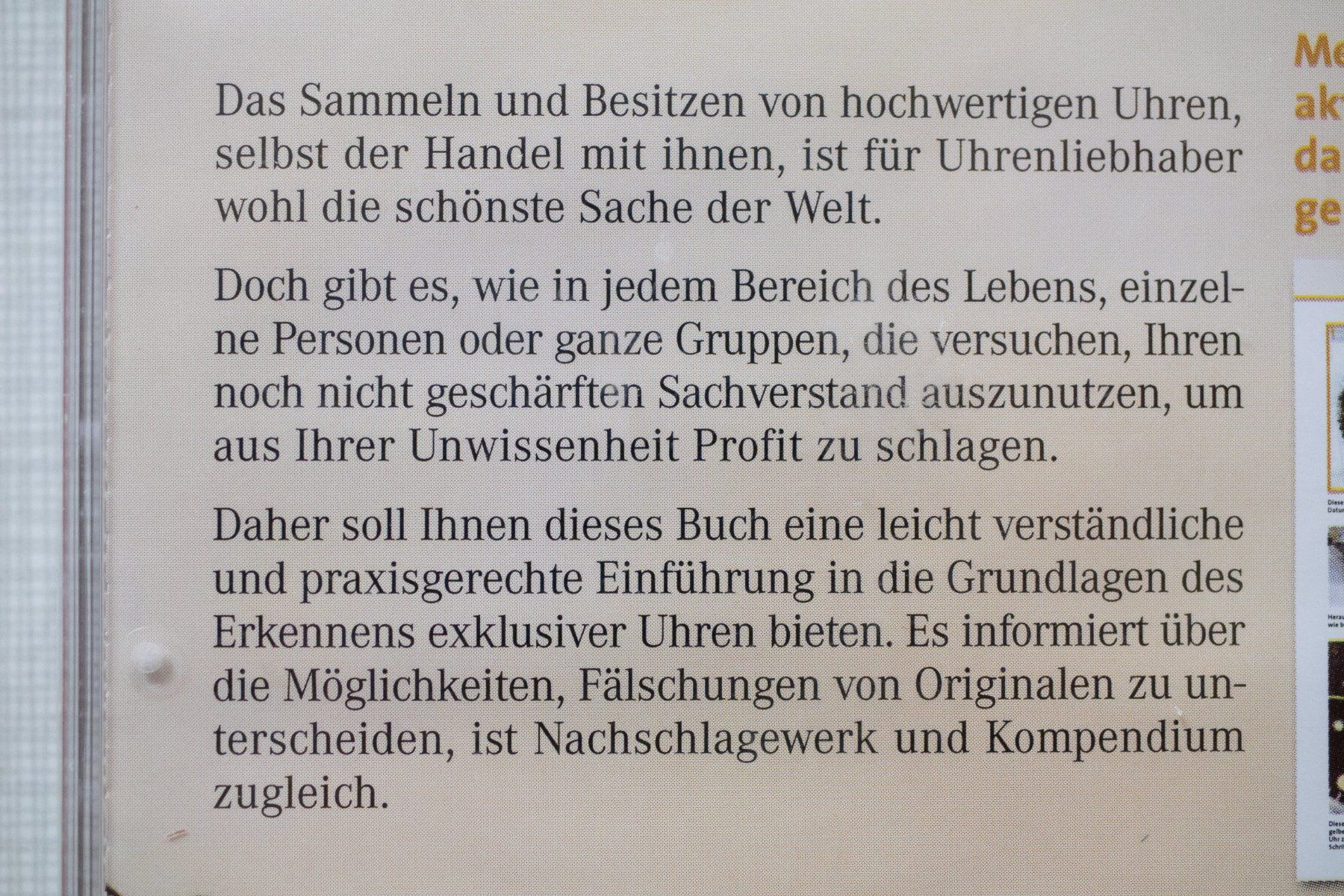 Libri: Der Luxusuhren-Report - echt oder falsch?! – Nuovo e nell'imballaggio originale da Zürich venduto da papsas 3