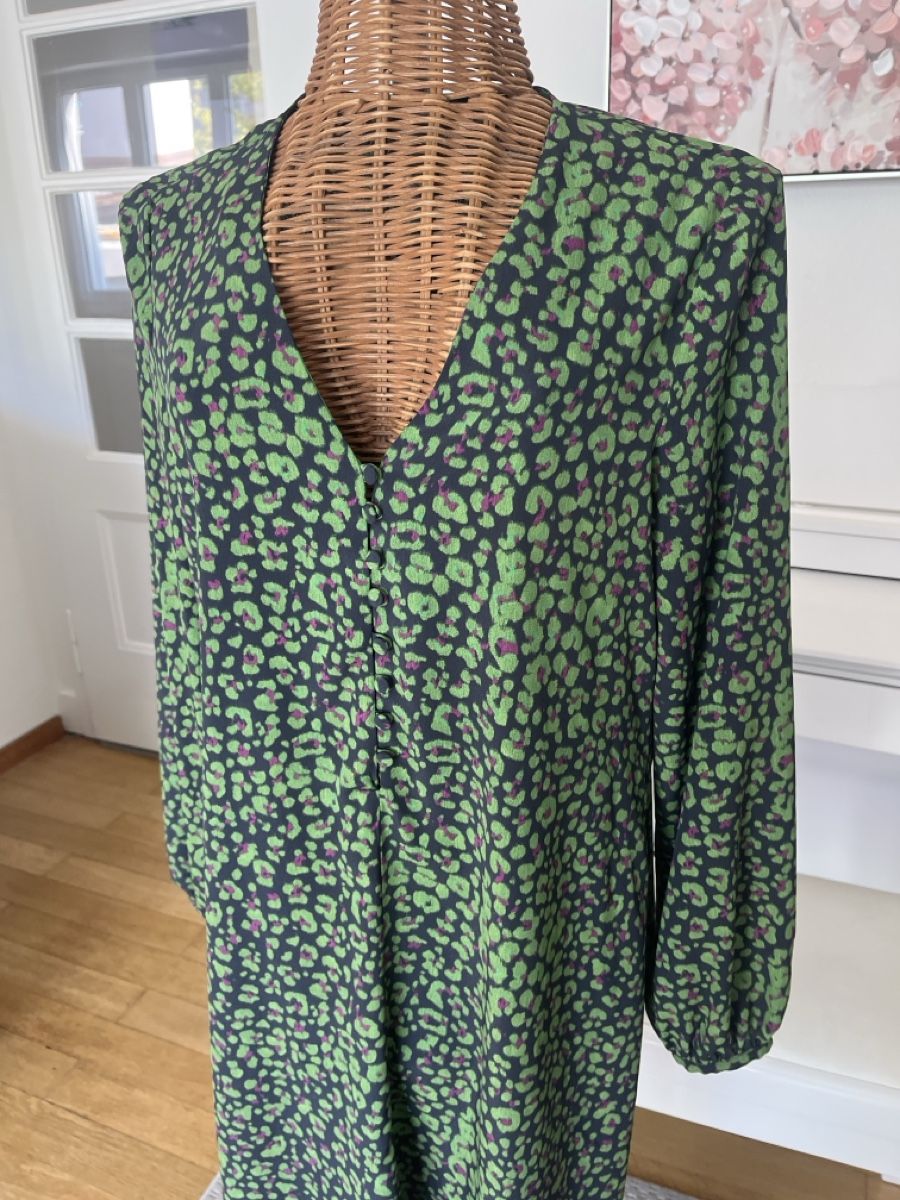 Vestiti: Grünes Kleid mit Muster, 38 – Usato da Solothurn venduto da Bobesch08 4