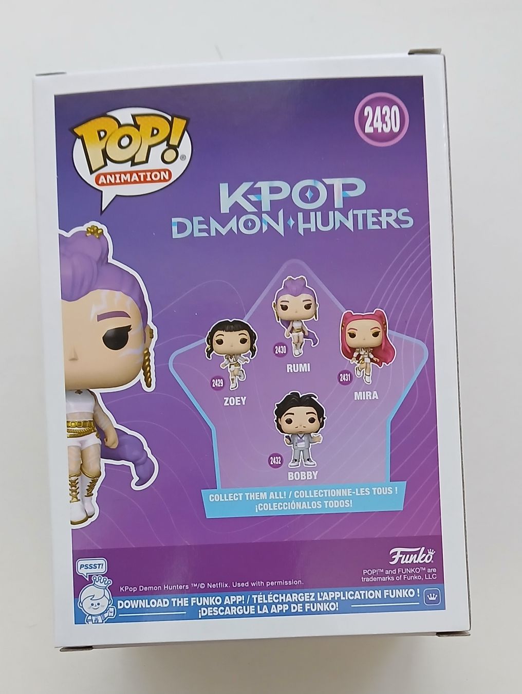 Funko Statuette: Funko Pop Rumi Kpop Demon Hunters – Nuovo e nell'imballaggio originale da Le Sentier venduto da Funko-Pop-1979 2