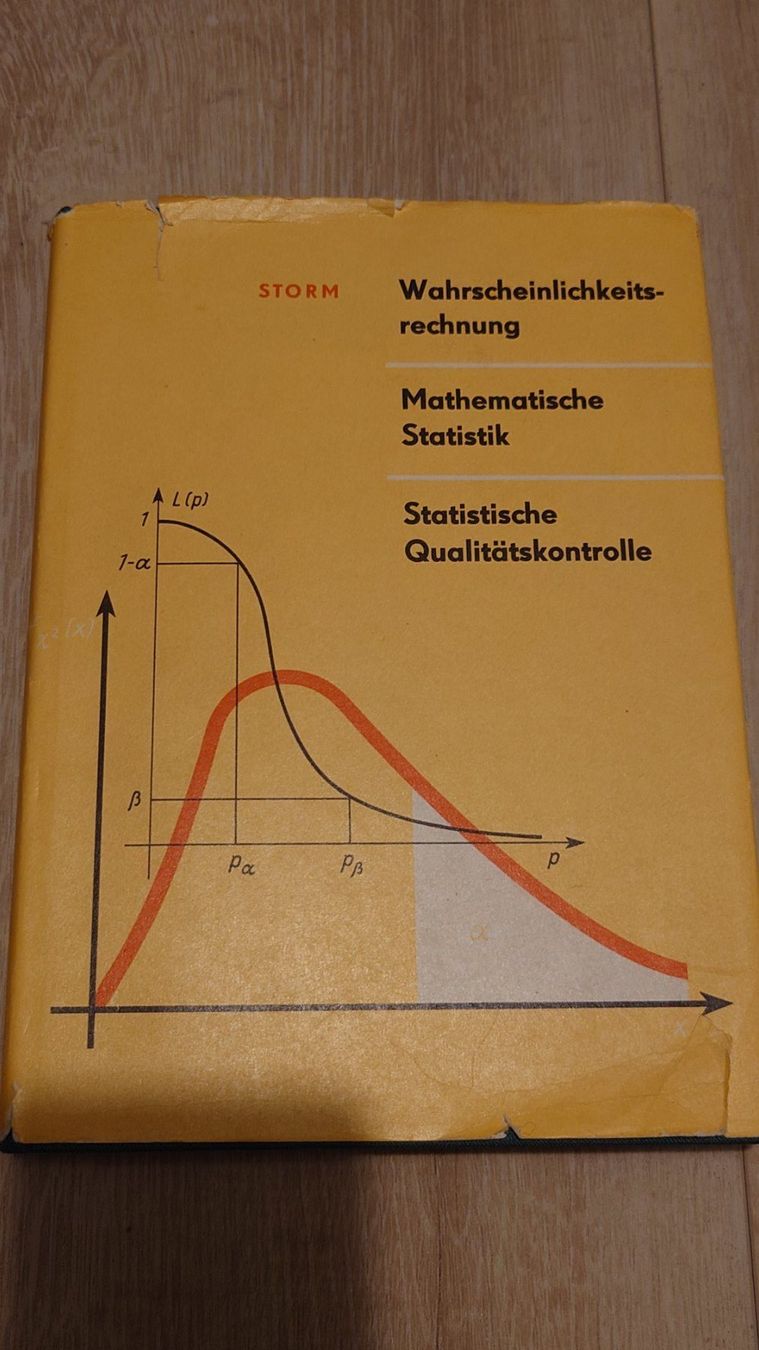 Libri: Wahrscheinlichkeitsrechnung - Top Zustand -Storm – Usato da Rheinau venduto da Nachtflug8