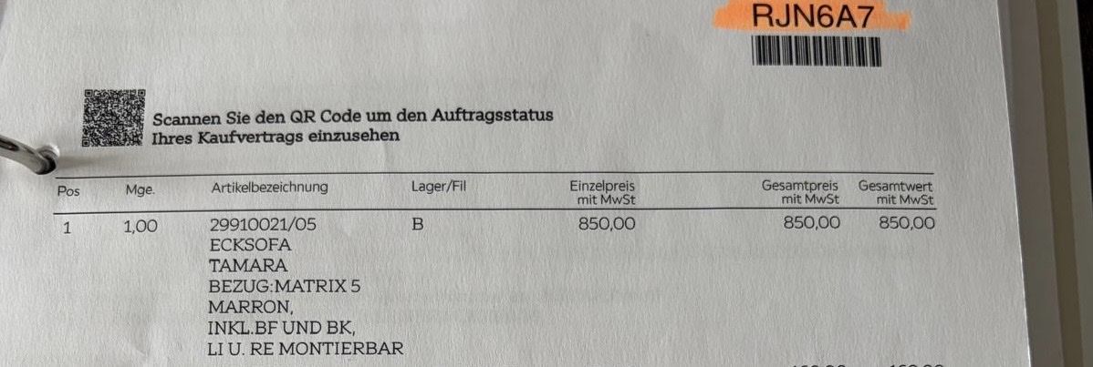 Divani: Ecksofa Tamara, Bezug Matrix 5 Marron, Top Zustand! – Usato da Herzogenbuchsee venduto da guschgi 2