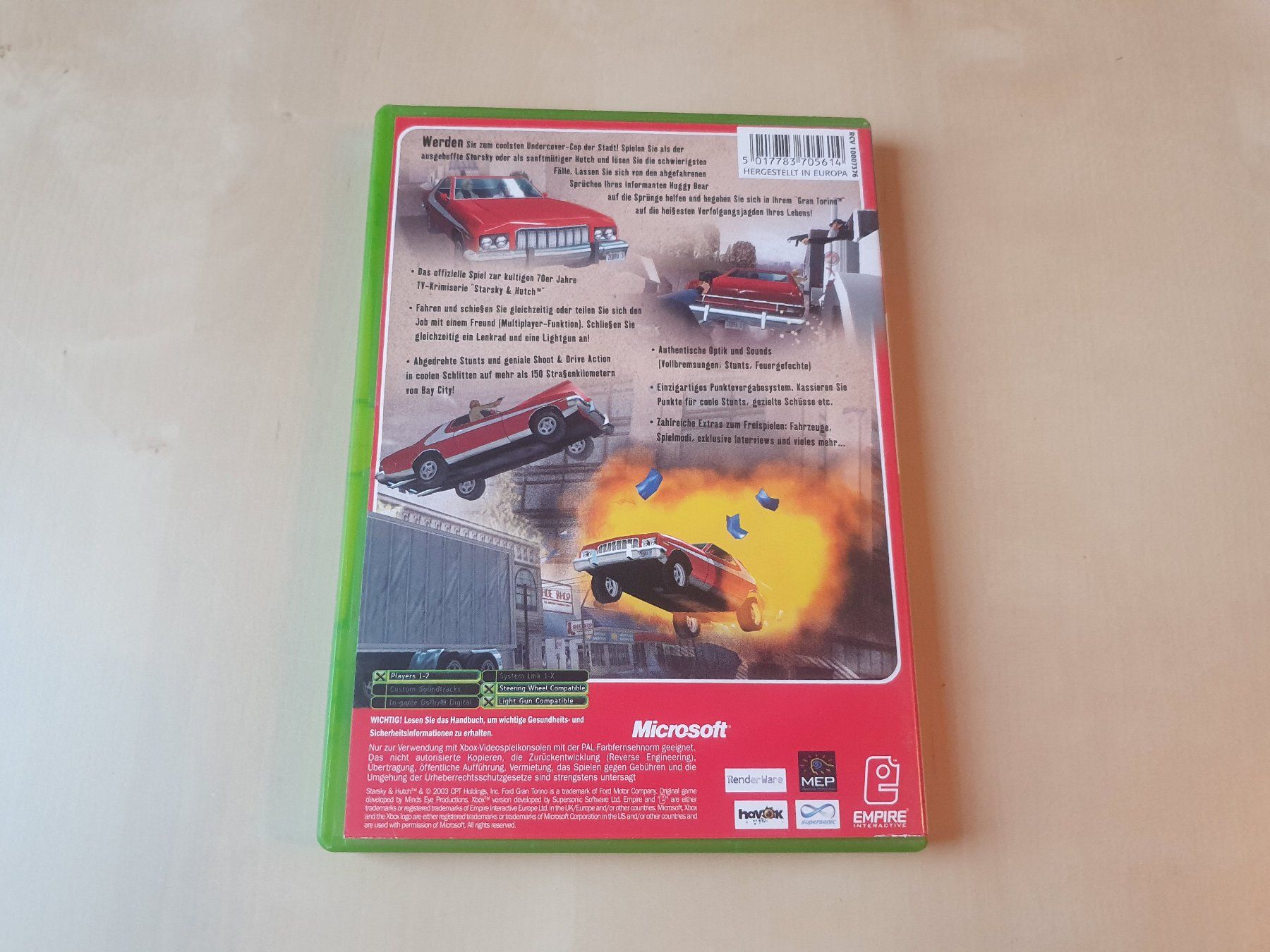 Microsoft Giochi: Starsky & Hutch – Usato da Stansstad venduto da collectorsshop 1