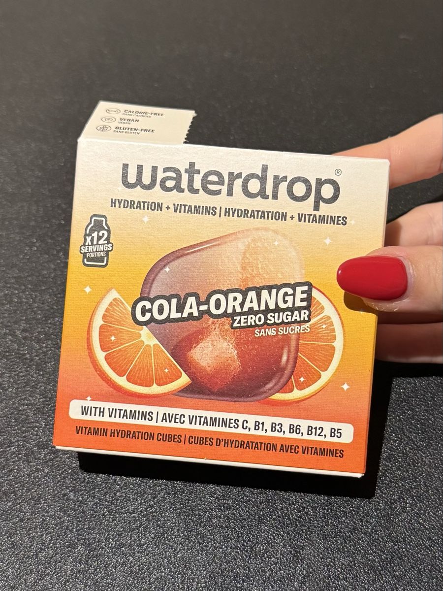 Waterdrop Aliments & Spécialités: 9x Waterdrop Cola-Orange, gebraucht – D'occasion à Tuggen par jess_gls06