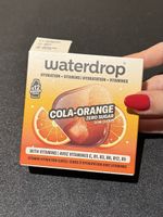 9x Waterdrop Cola-Orange, gebraucht