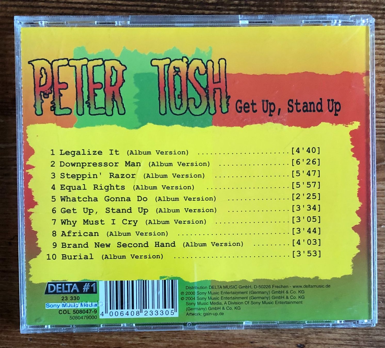 CDs: Peter Tosh – Get Up, Stand Up CD, Roots Reggae, Compilation – Gebraucht aus Luzern von Schlafenicht00 1