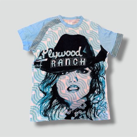 Plymond Ranch y2k graphic t-shirt damen top sommer