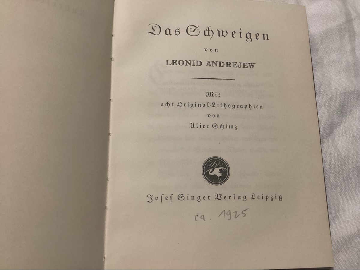 Bücher: ANTIKES BUCH UM 1925 – Gebraucht aus Münchenstein von NoSu98 2