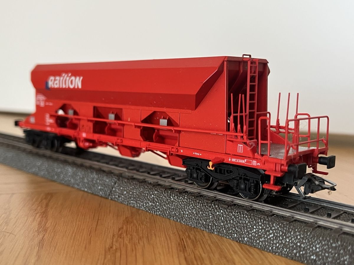 Märklin Modellini di ferrovie: 2 Schüttgutwagen Facns DB Märklin – Usato da Basel venduto da Re620_11627 1