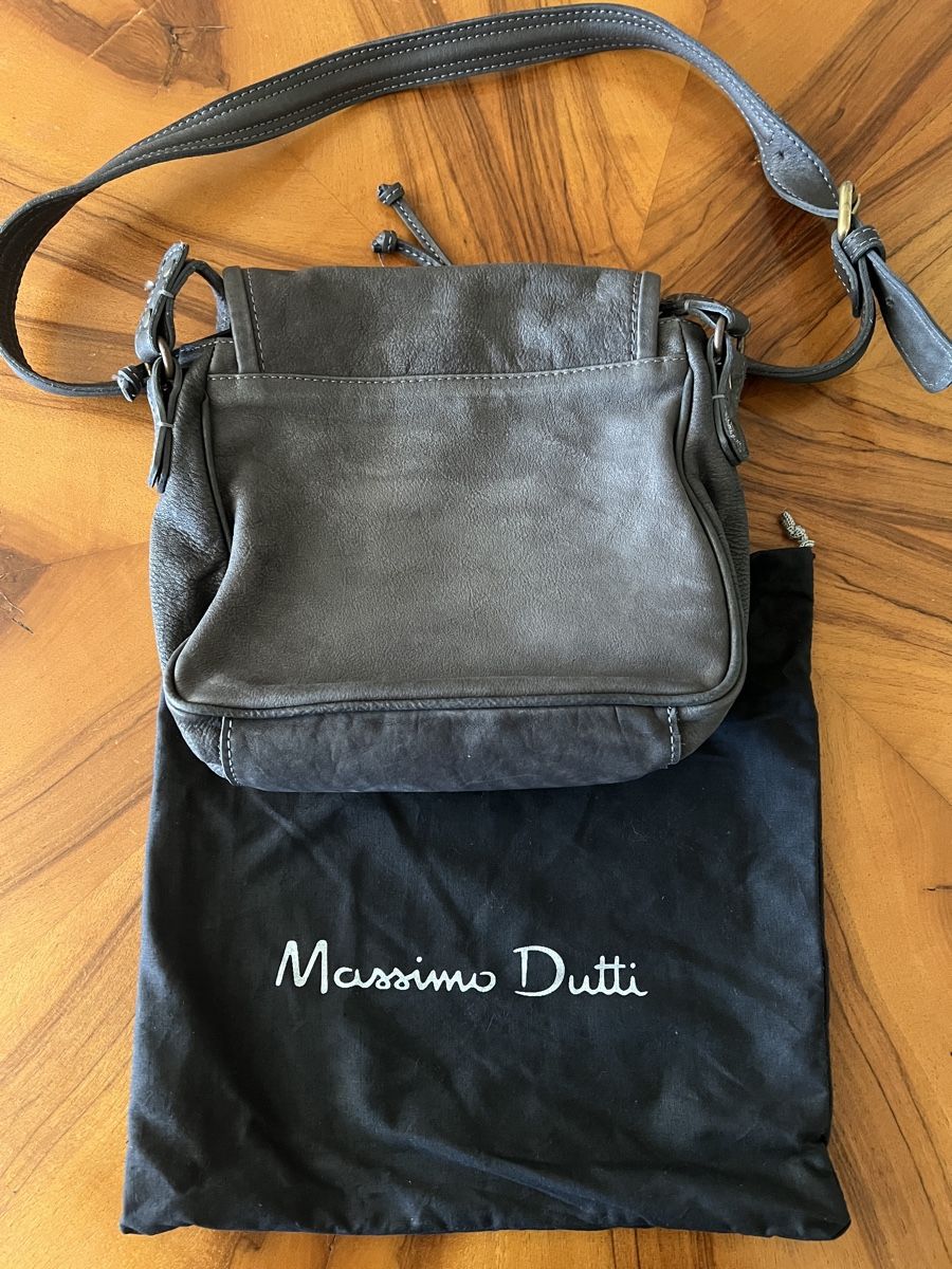 Massimo Dutti Borse da donna: Massimo Dutti Umhängetasche grau – Usato da Zürich venduto da Phoebeli 1