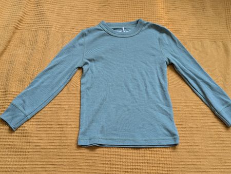 Bluse, Merinowolle, Reflex,  98/104 cm
