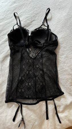 Korsage Korsett mit Strumpfhalter