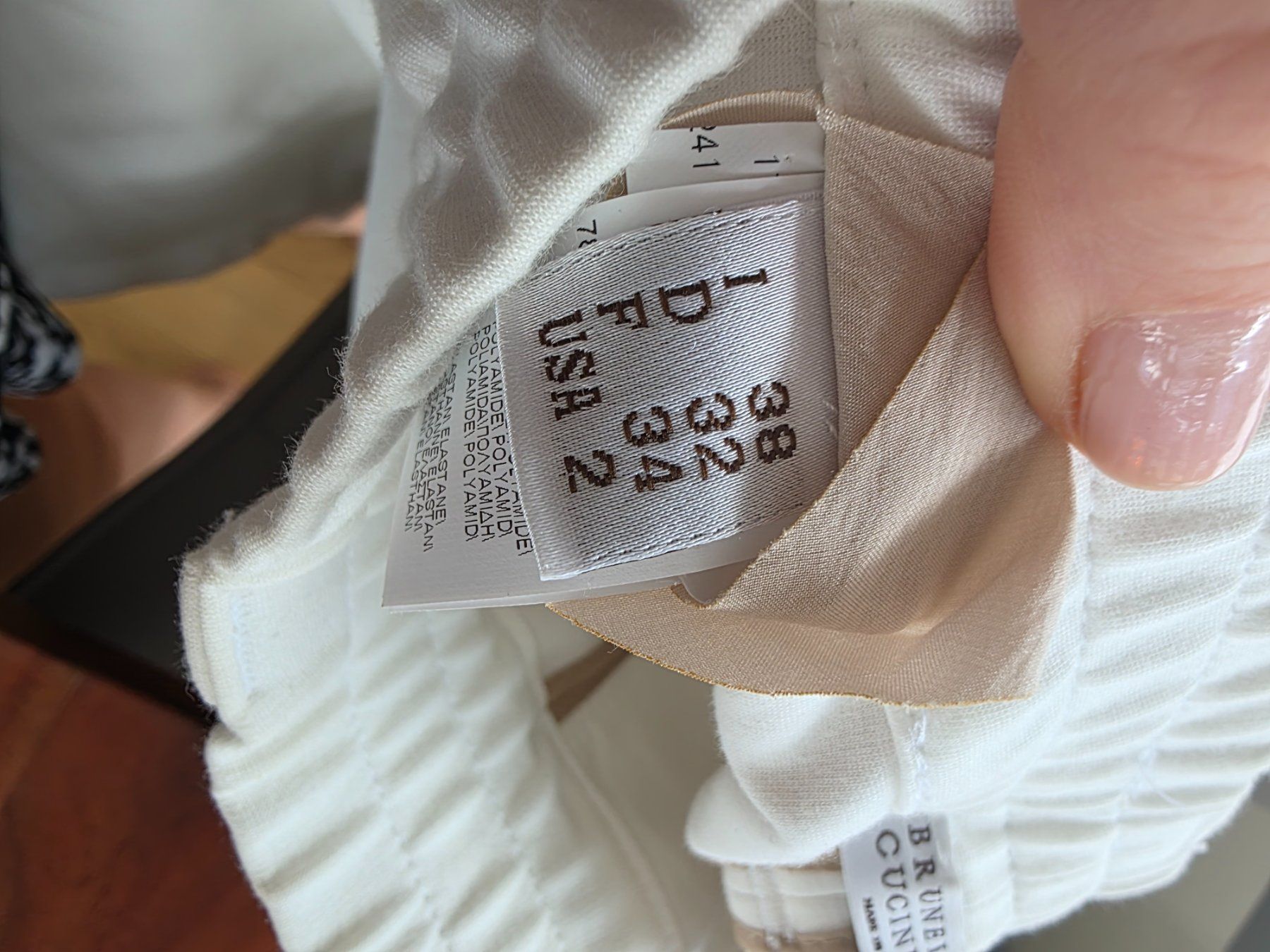 Brunello Cucinelli Hosen: Brunello Cucinelli Sommer Hose, Gr. 38, neuwertig – Neu (gemäss Beschreibung) aus Ibach von ole_6whn 9