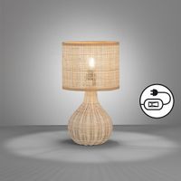 Tischleuchte, Natur, Rebe, 37 cm Höhe