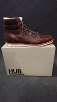 HUB WOSLEY L80, BROWN/WHT, EURO 45/CM 29