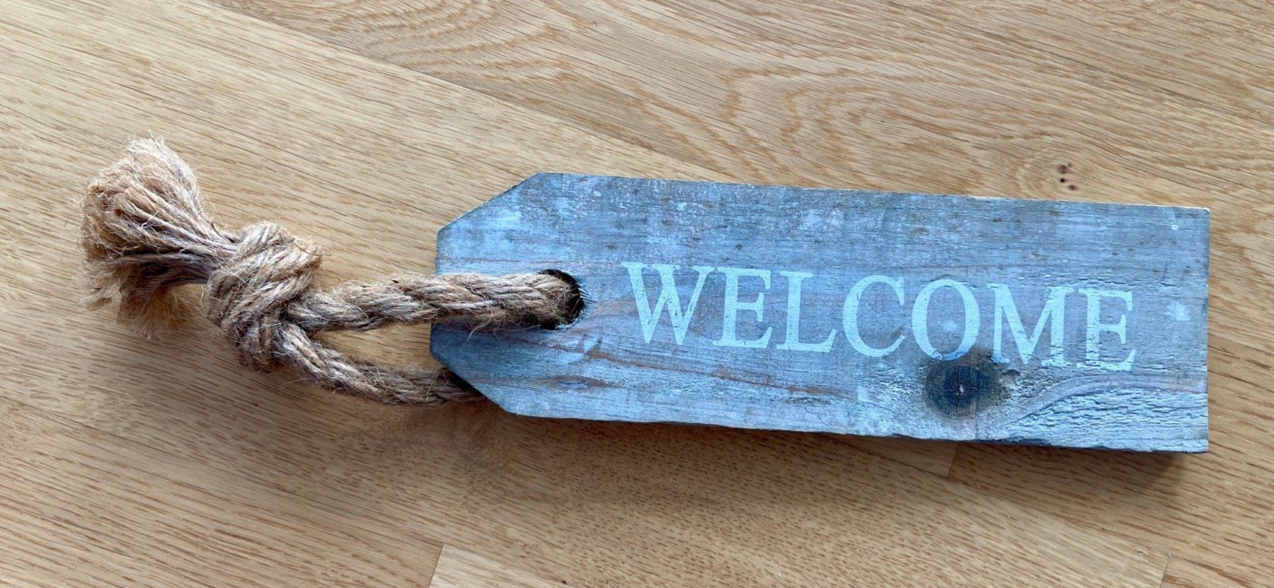 Ecriteaux: Welcome-Schild – D'occasion à Herisau par Sterod