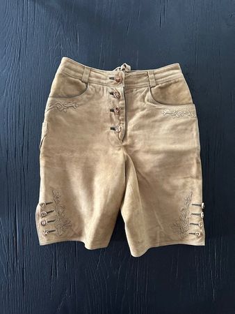 Echte Lederhose,  Gr 36, Tracht Wiesn Alpen Jagd Oktoberfest