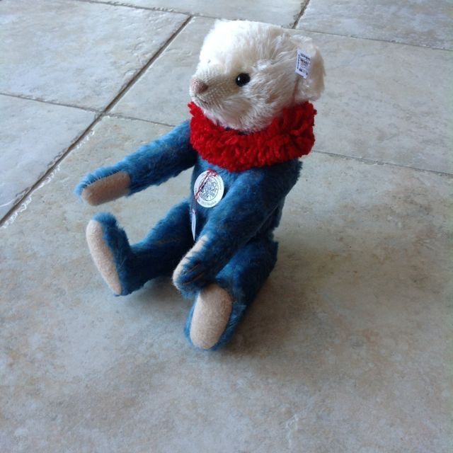 Ours En Peluche Ancien Raikes – Collection Robert Raikes – Vintage 1980 – Yeux Marron