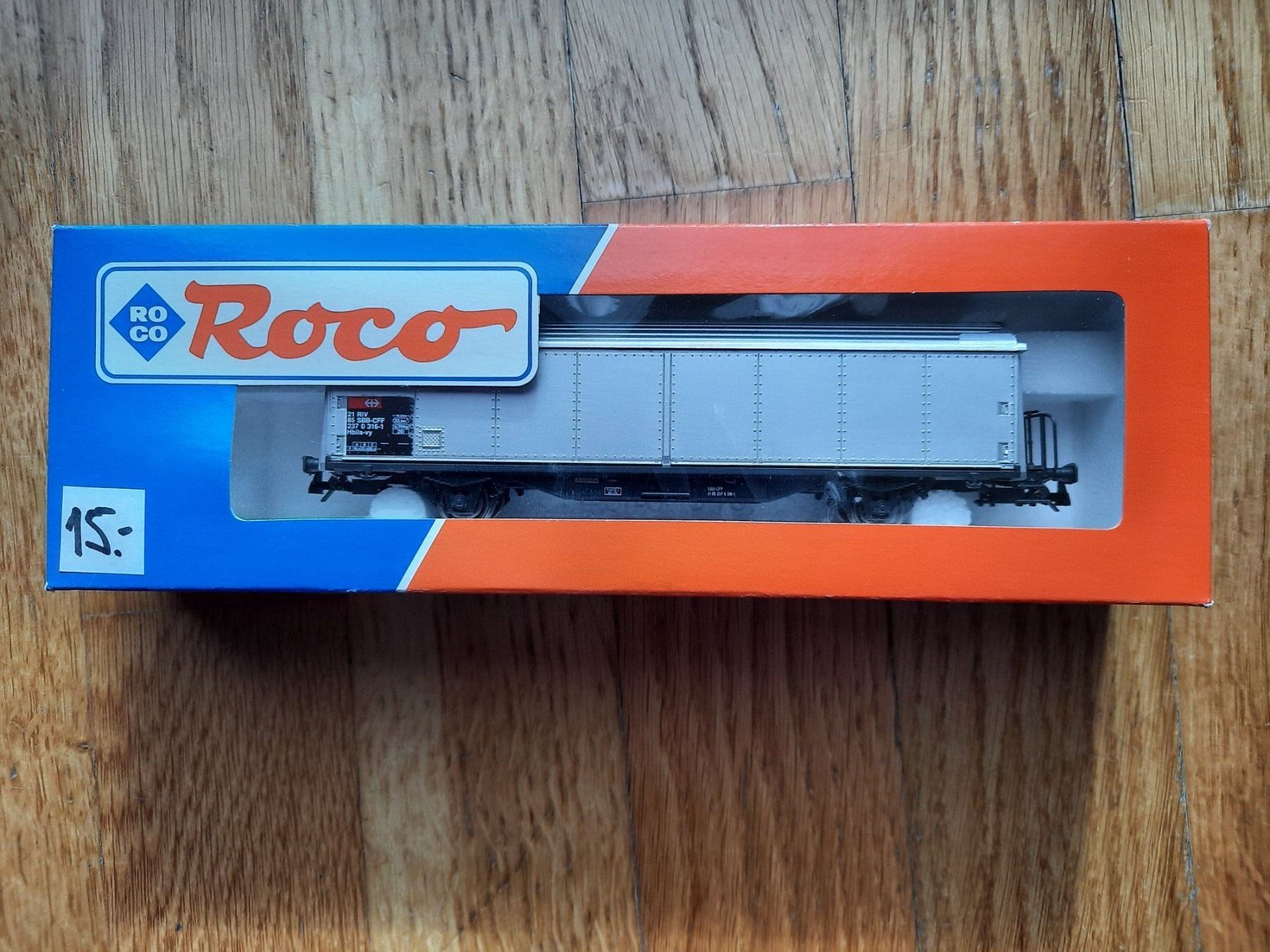 Roco Modelleisenbahnen: Roco Modelleisenbahn Wagen Ho – Neu und originalverpackt aus Oensingen von
